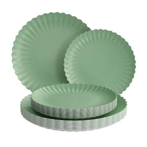 Scalloped Matcha