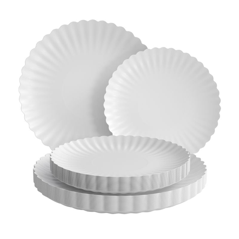 Scalloped Snow