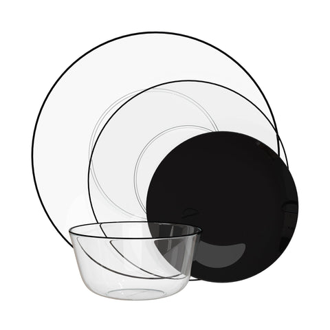 Clear & Black Rim Collection