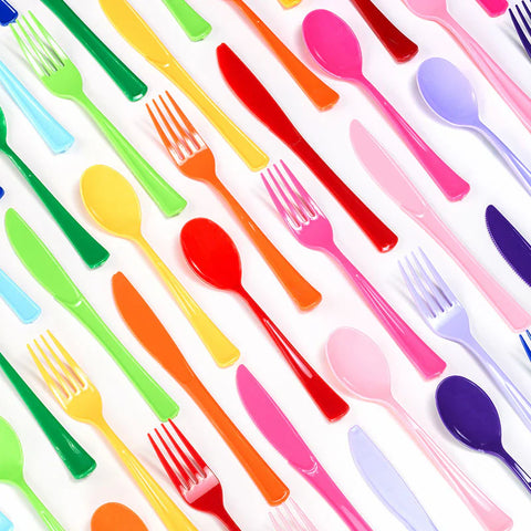 Chanukah Plastic Cutlery