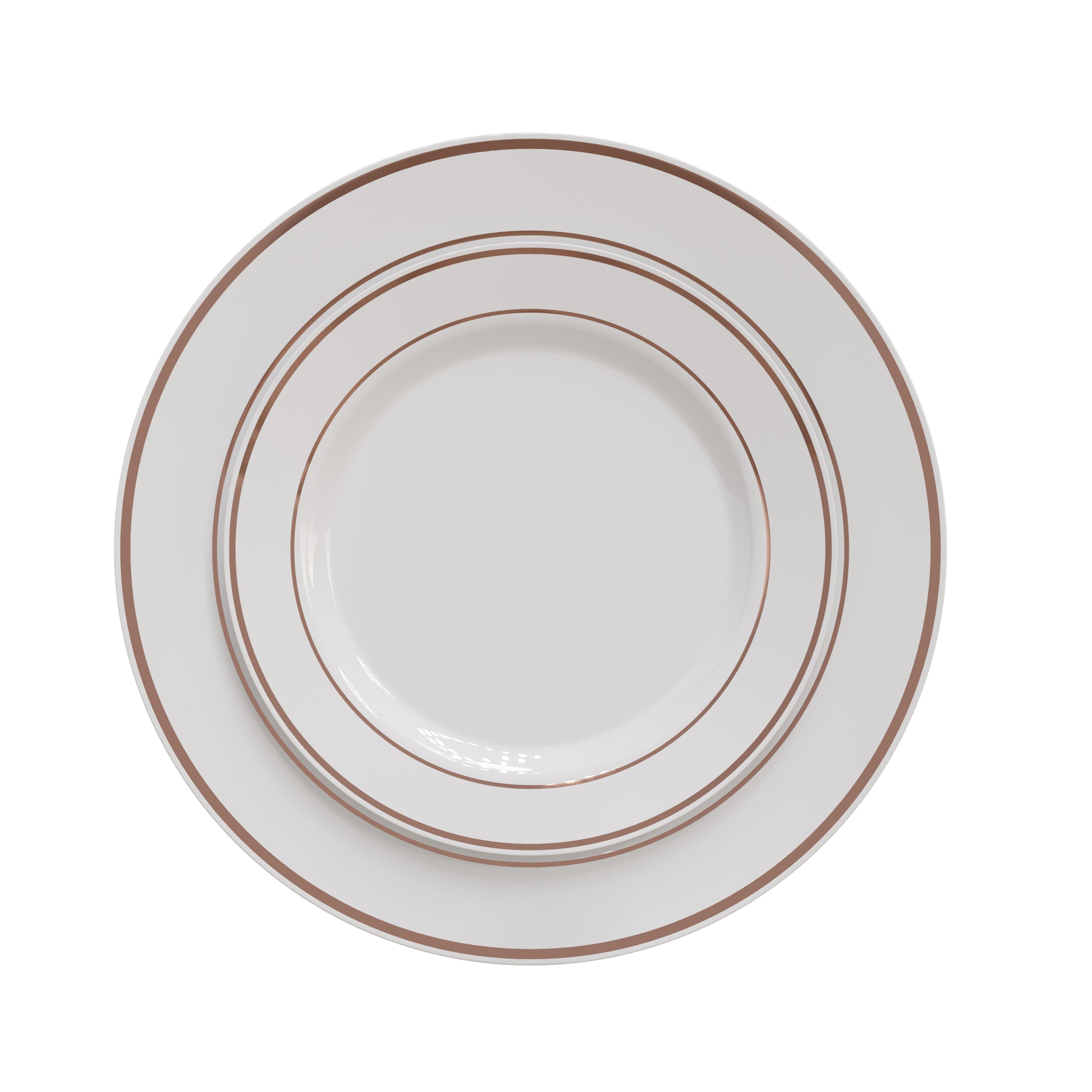 White/Rose Gold Line Design Combo Set | 240 Sets
