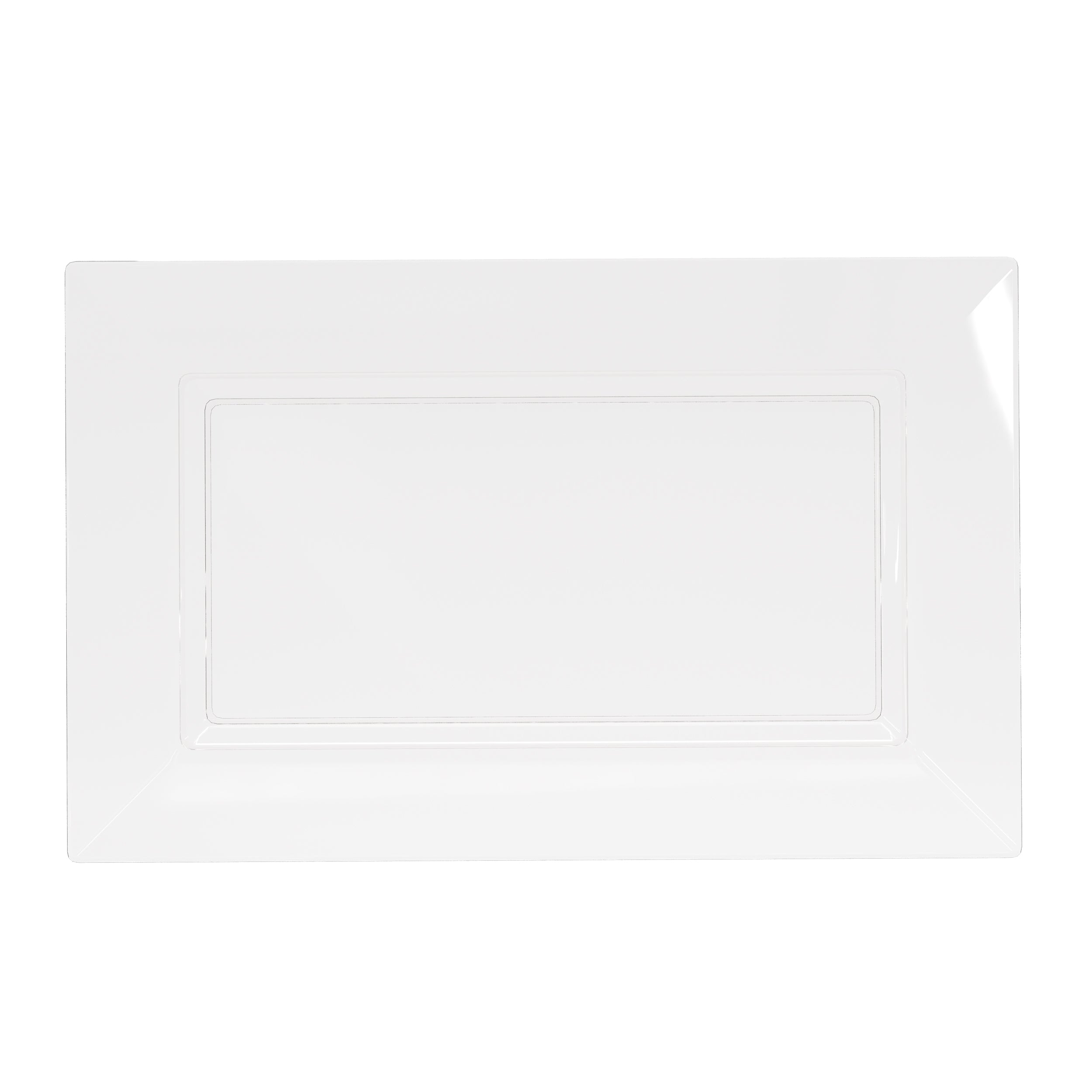 Clear Rectangle 11.5"  |  240 Count