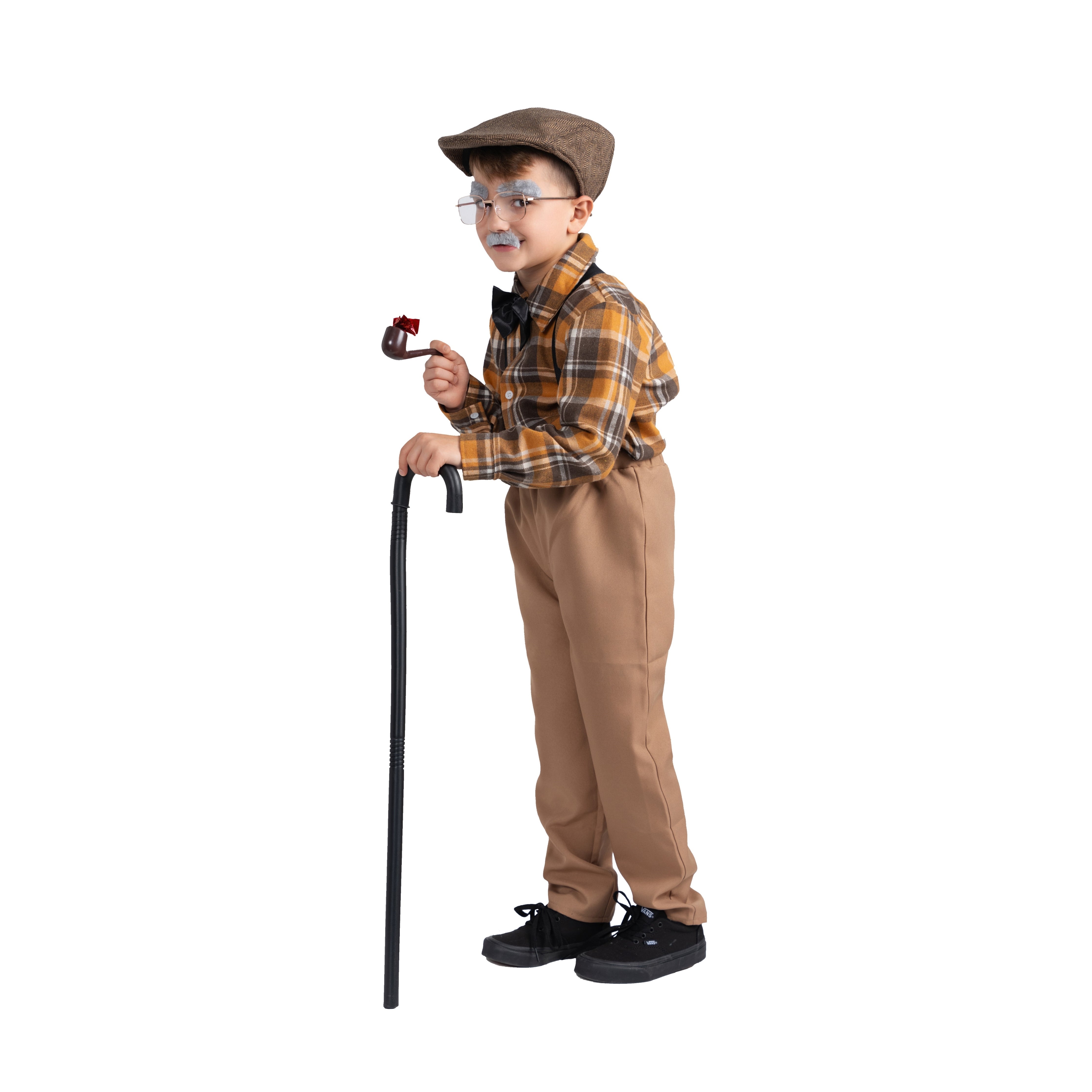 Old Man Grandpa Costume - Kids