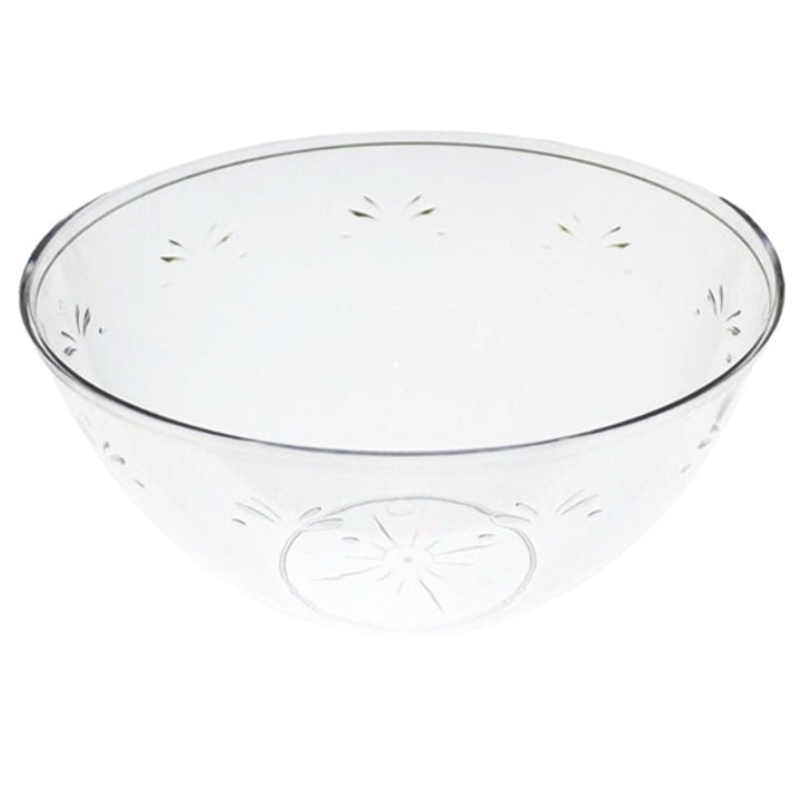160 Oz Clear Round Salad Bowl | 30 Count