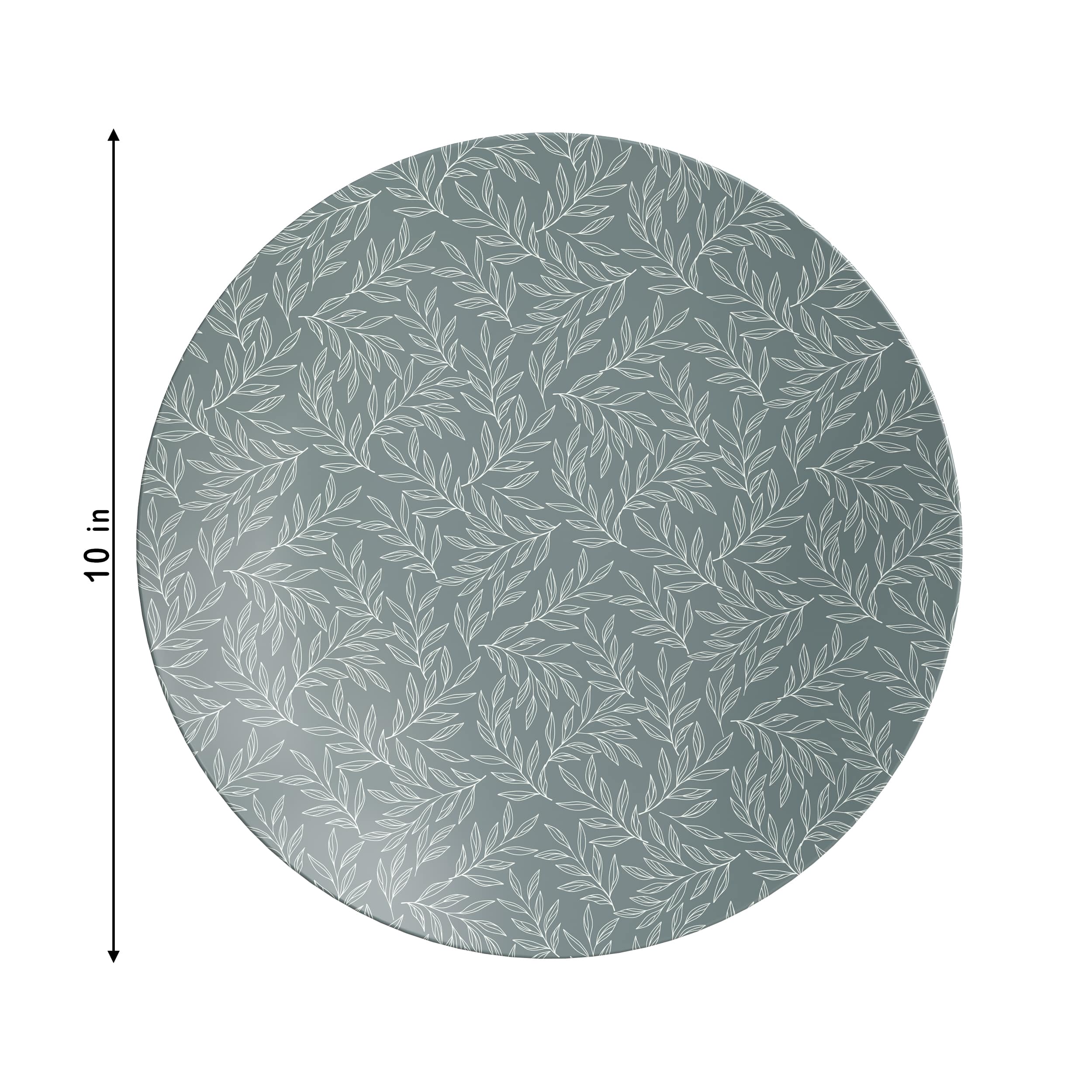 10 In. Aleh Design Plastic Plates | 120 Count