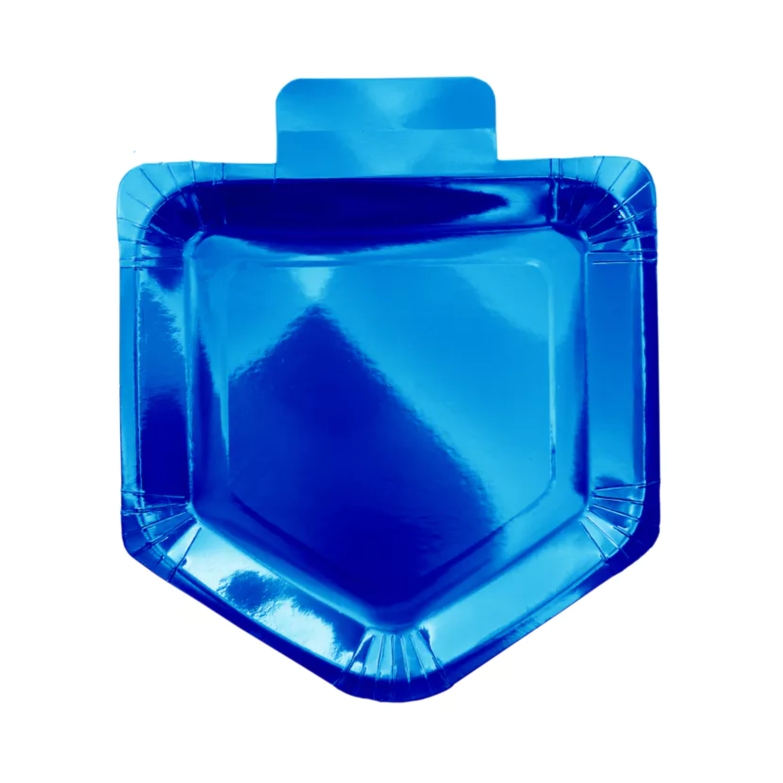 Blue Dreidel Plate (100 Count)