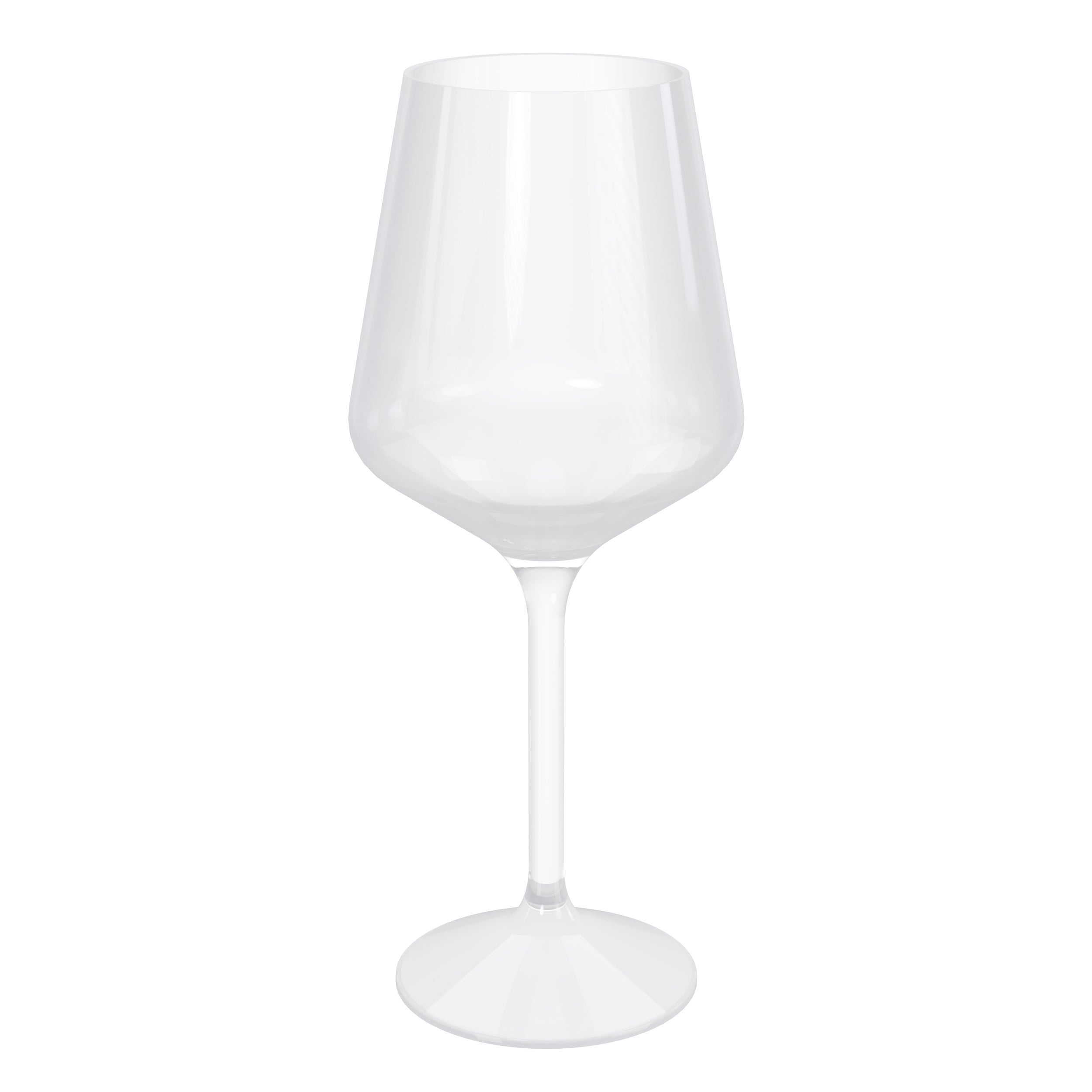 Reusable 16 Oz. Clear Stemmed Wine Cup | 12 Count