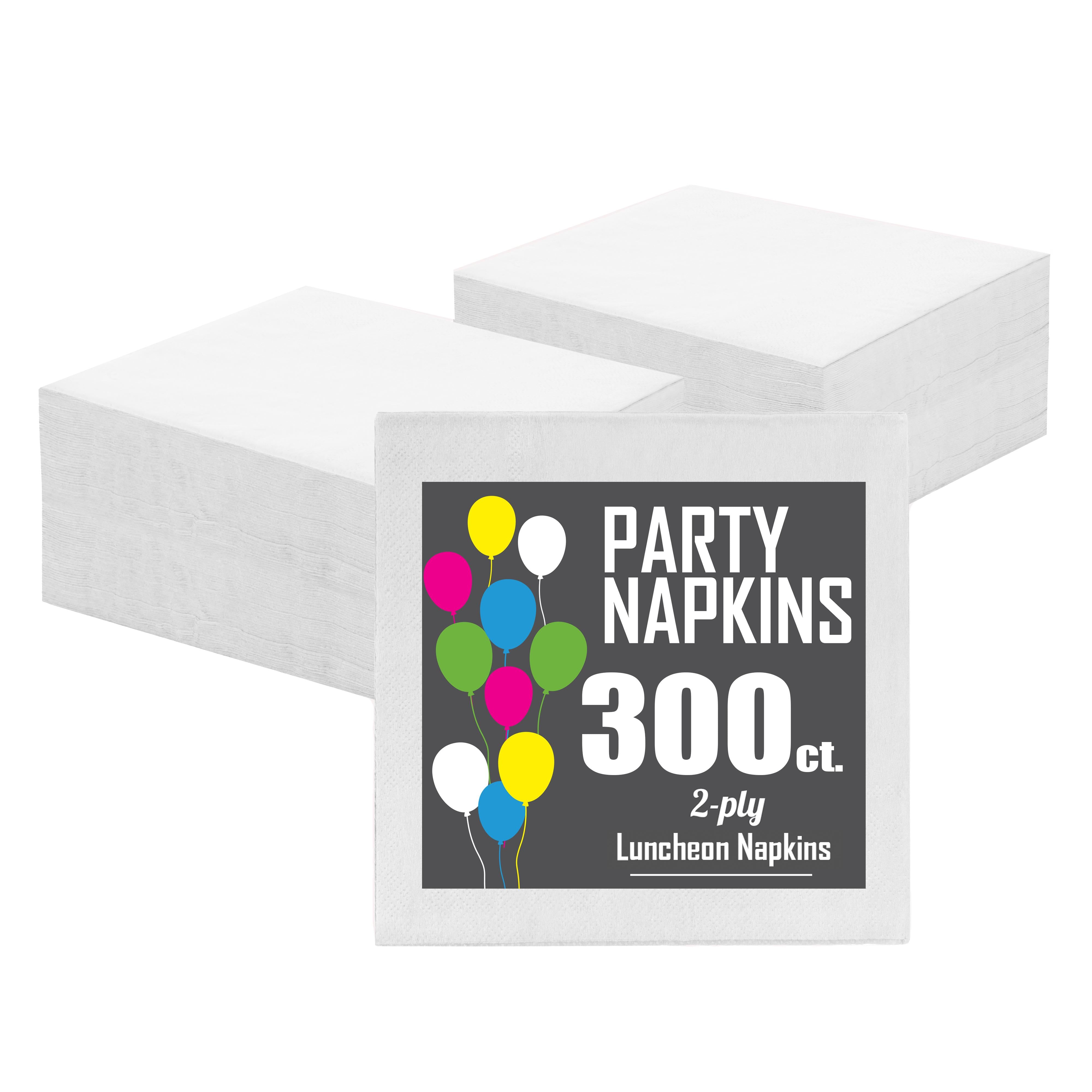 White Luncheon Napkins | 300 Count