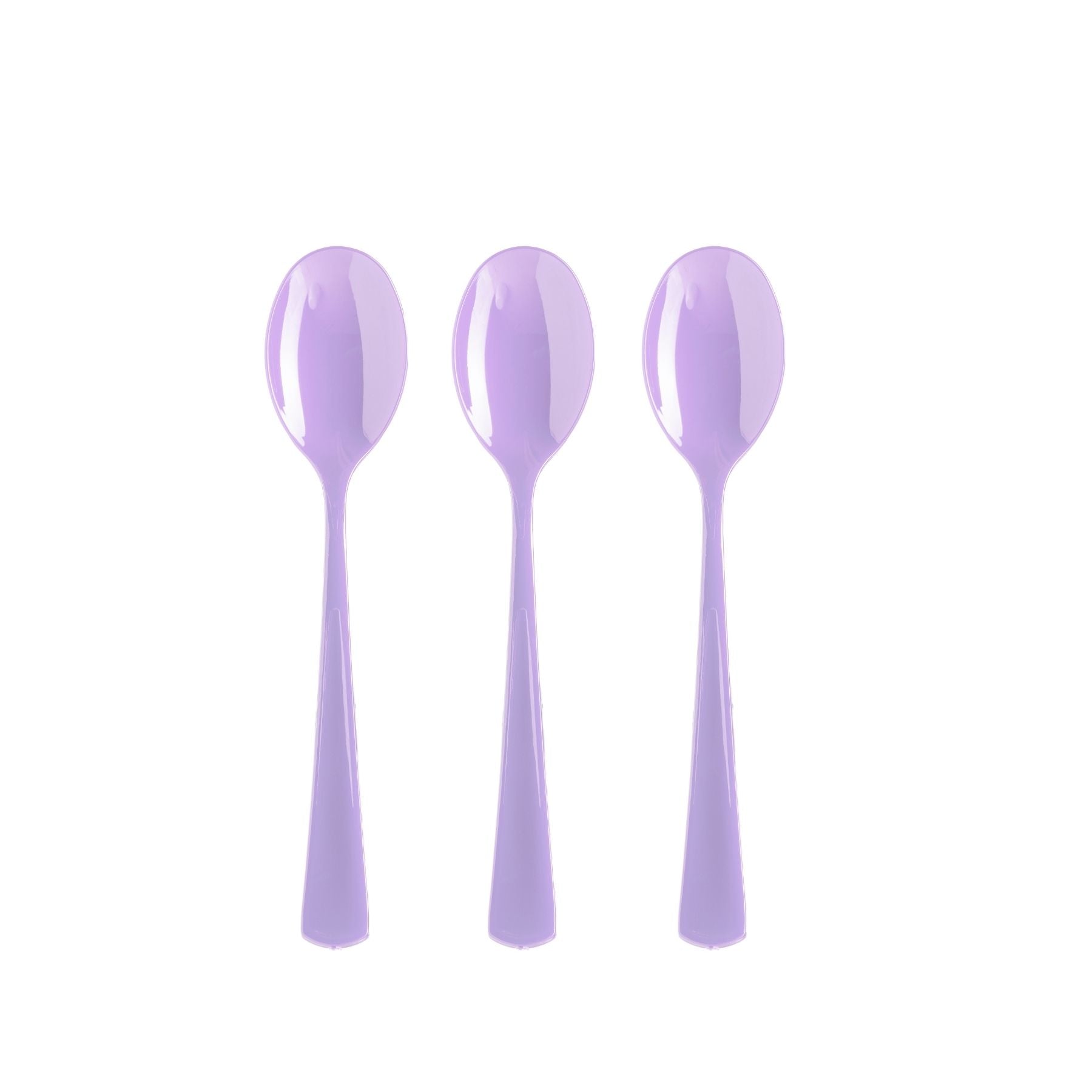 Heavy Duty Lavender Plastic Spoons | 1200 Count