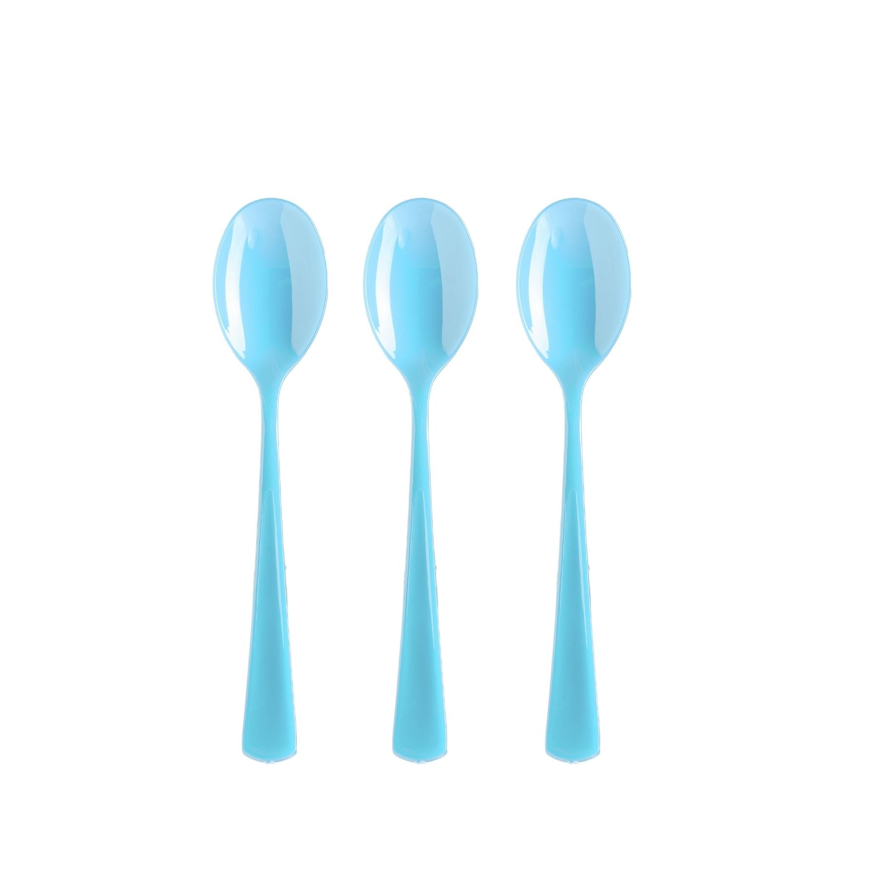 Heavy Duty Light Blue Plastic Spoons | 1200 Count