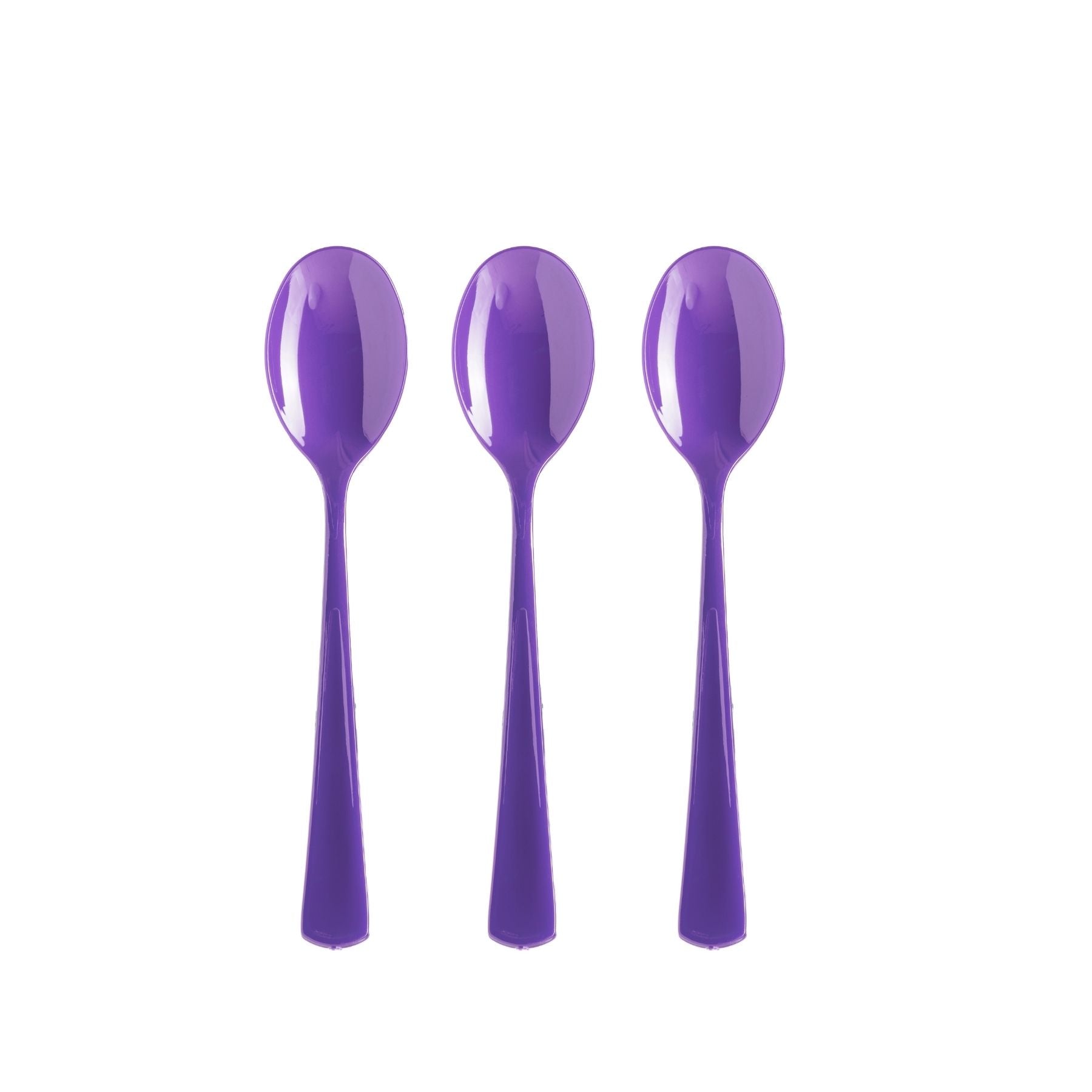 Heavy Duty Purple Plastic Spoons | 1200 Count