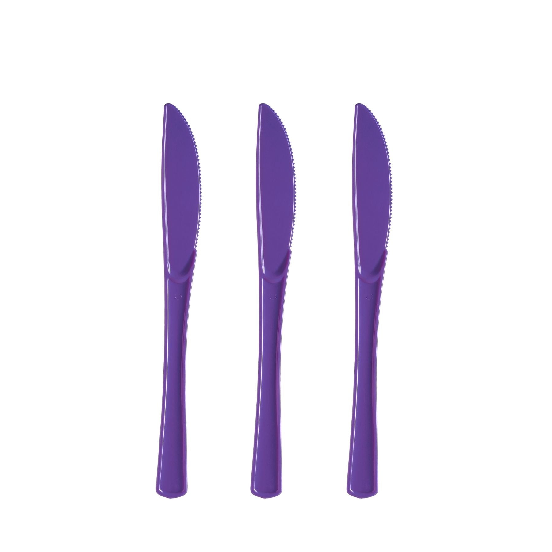 Heavy Duty Purple Plastic Knives | 1200 Count