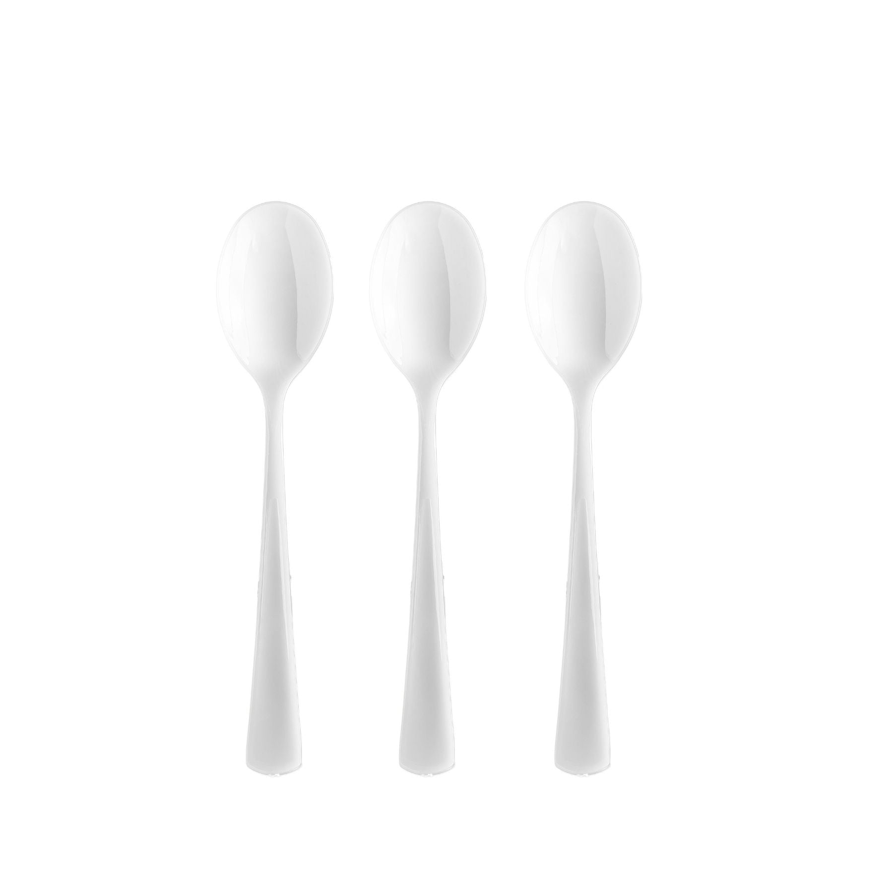 Heavy Duty White Plastic Spoons | 1200 Count