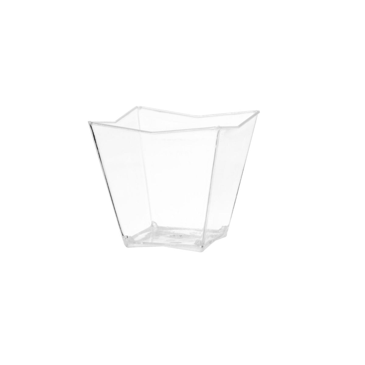 2 Oz. | Clear Square Miniatures | 576 Count