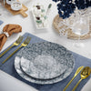10 In. Garden Damask Design Plastic Plates | 120 Count