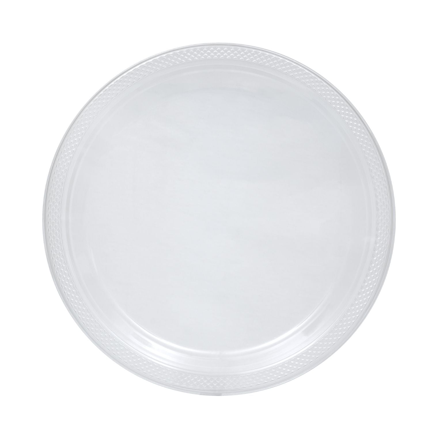10" | Clear Plastic Plates | 600 Count