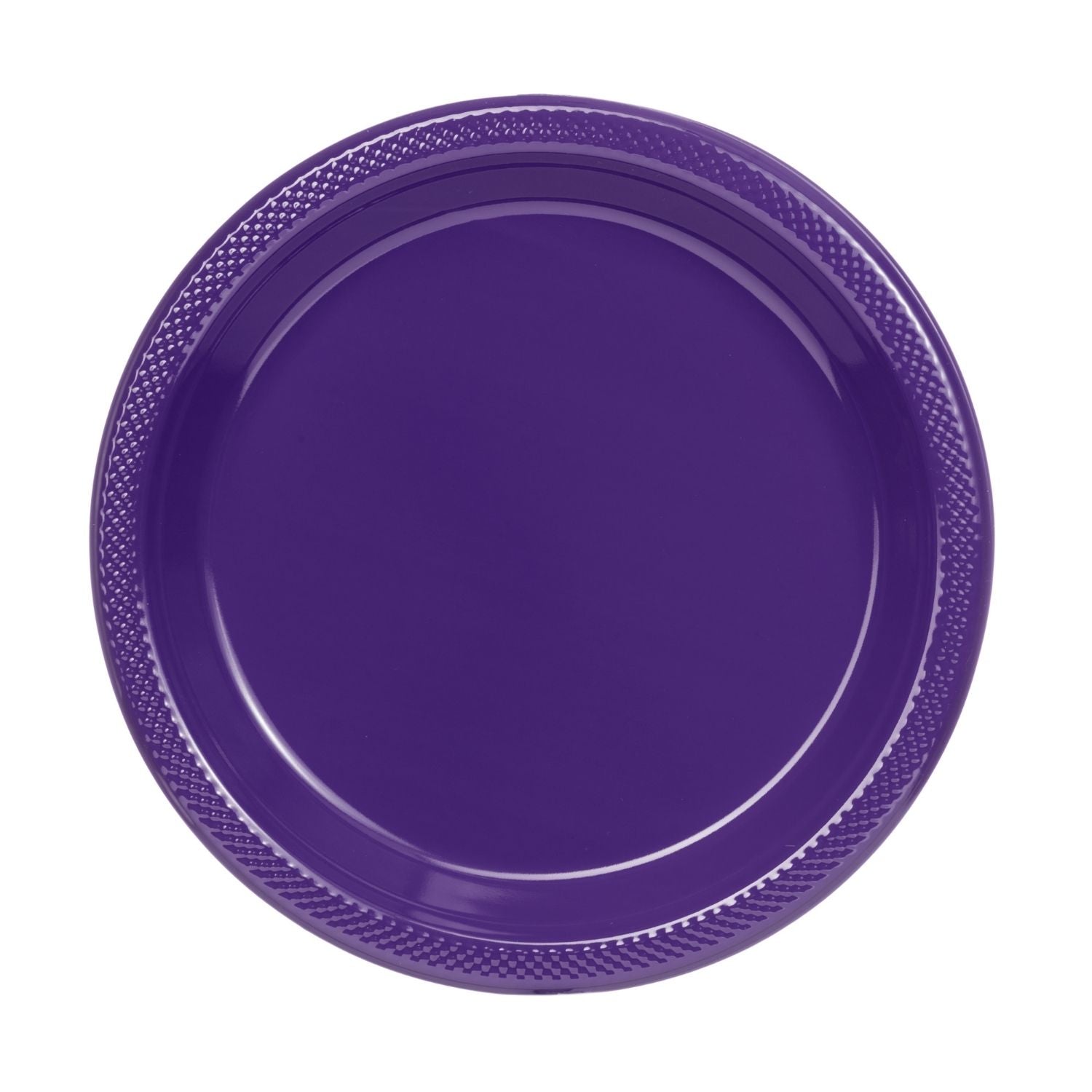 10" | Purple Plastic Plates | 600 Count