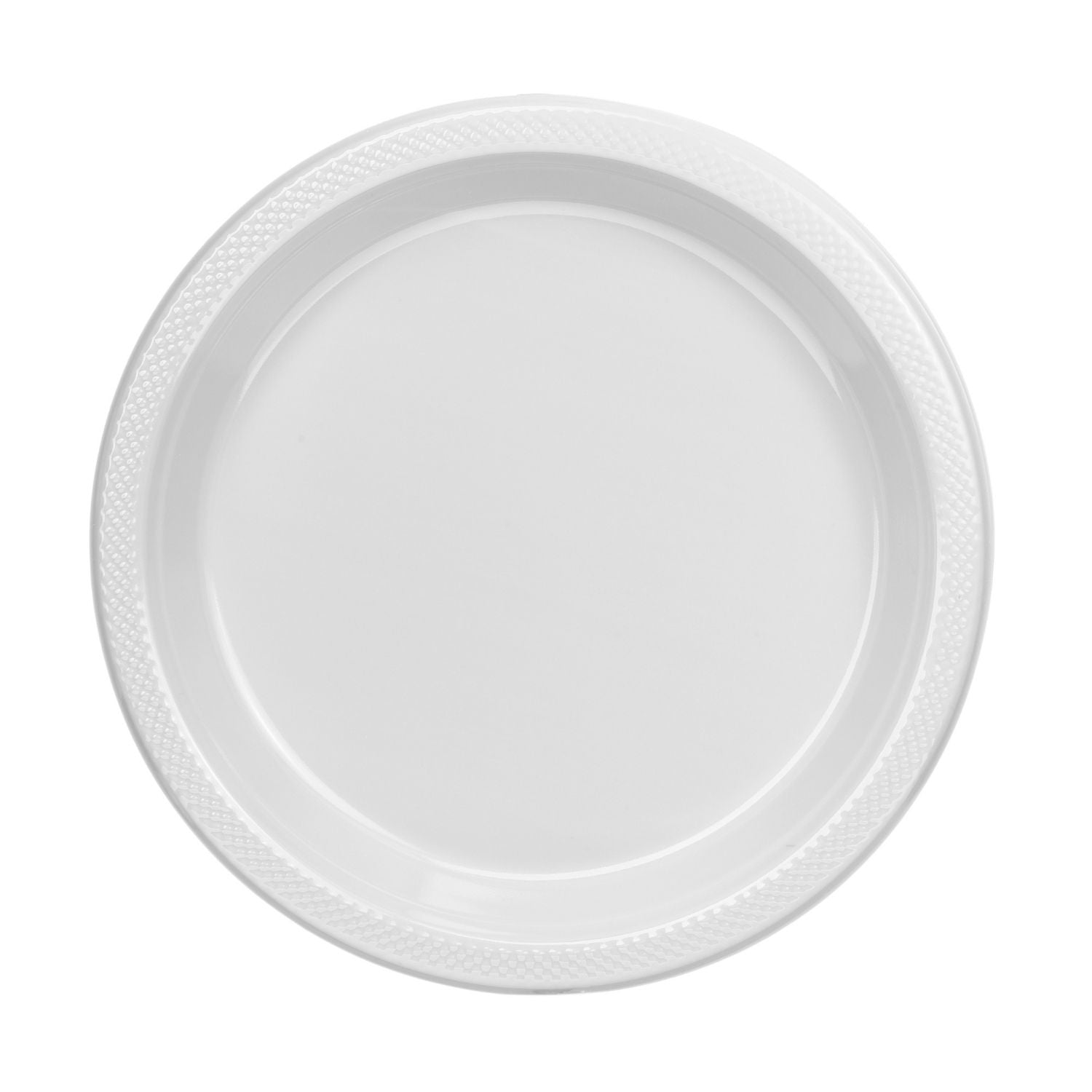 10" | White Plastic Plates | 600 Count