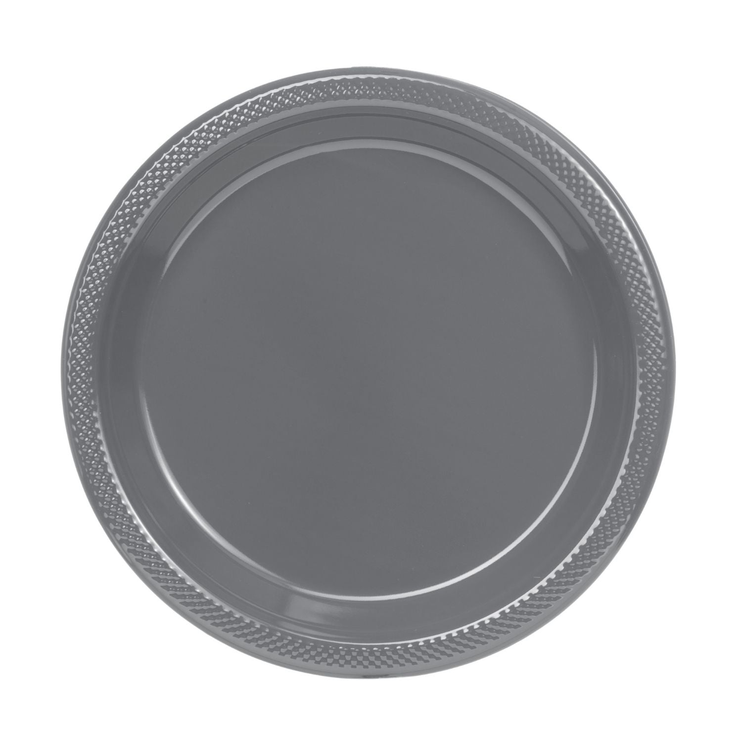 10" | Silver Plastic Plates | 600 Count