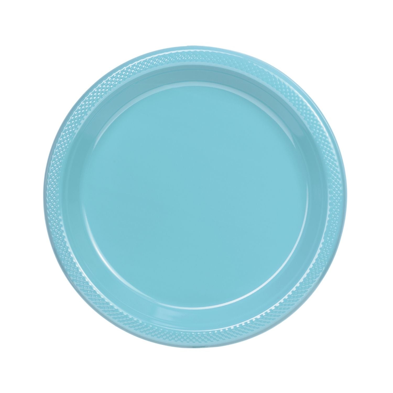 9" | Light Blue Plastic Plates | 600 Count