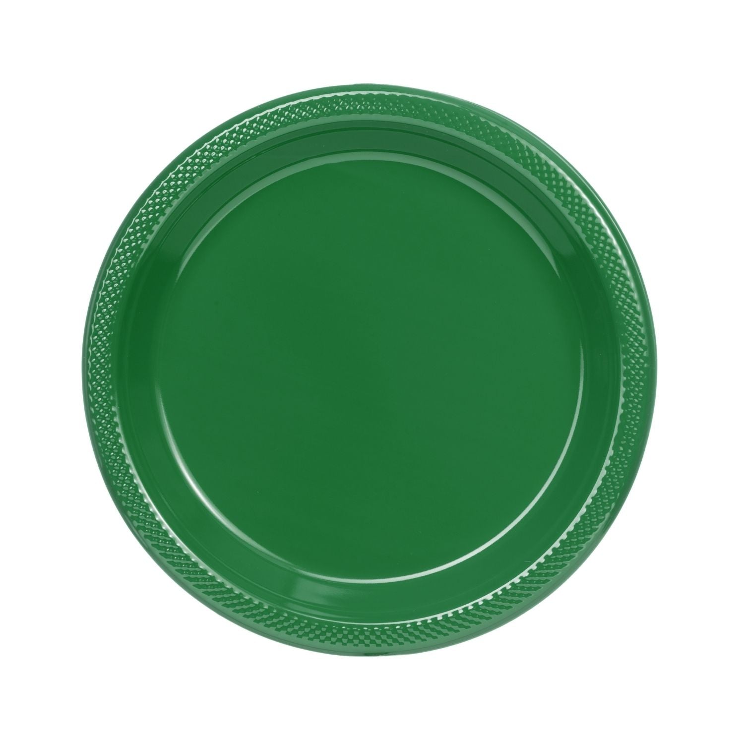 9" | Emerald Green Plastic Plates | 600 Count