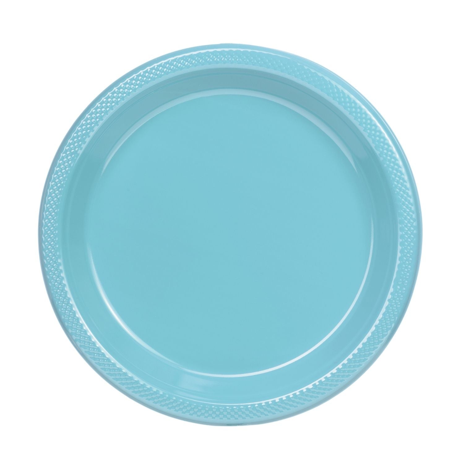 10" | Light Blue Plastic Plates | 600 Count
