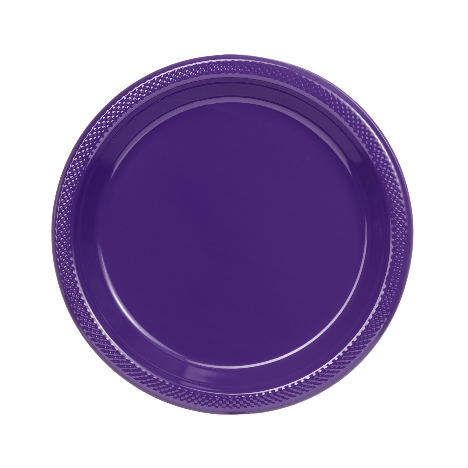 9" | Purple Plastic Plates | 600 Count