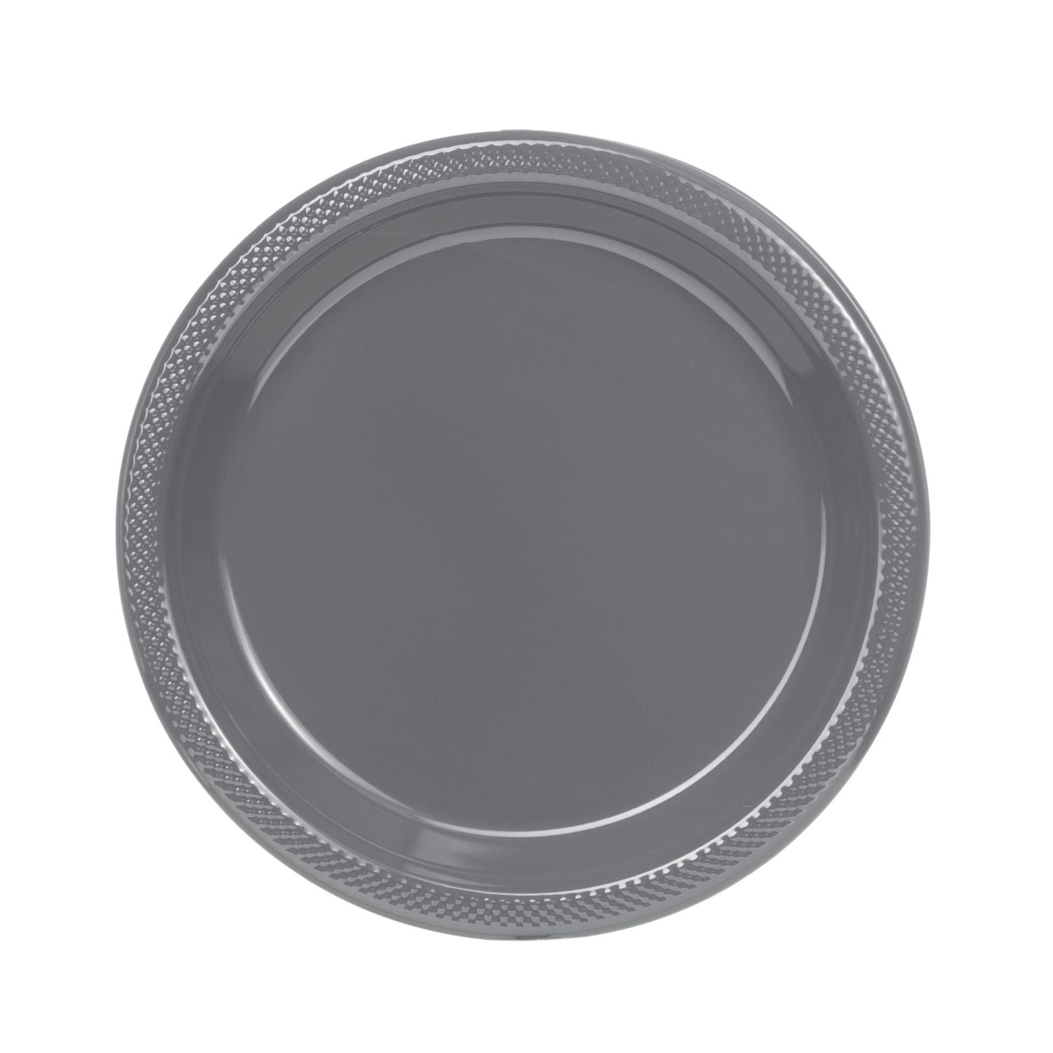 9" | Silver Plastic Plates | 600 Count