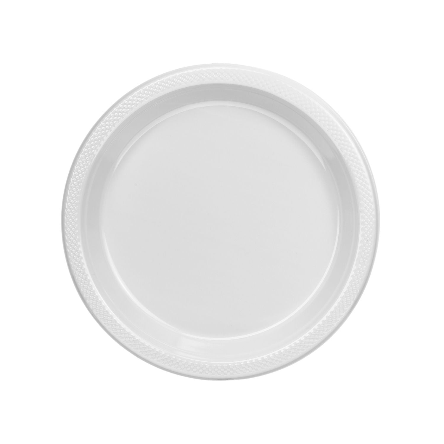 7" | White Plastic Plates | 600 Count