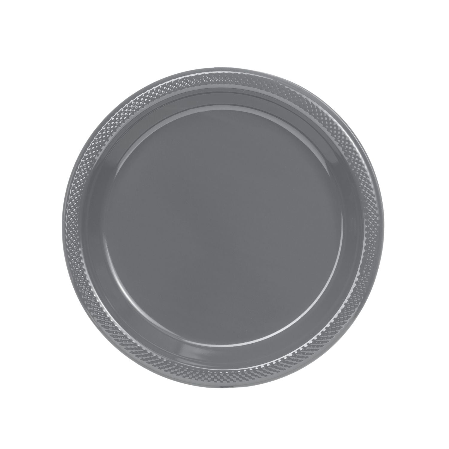 7" | Silver Plastic Plates | 600 Count