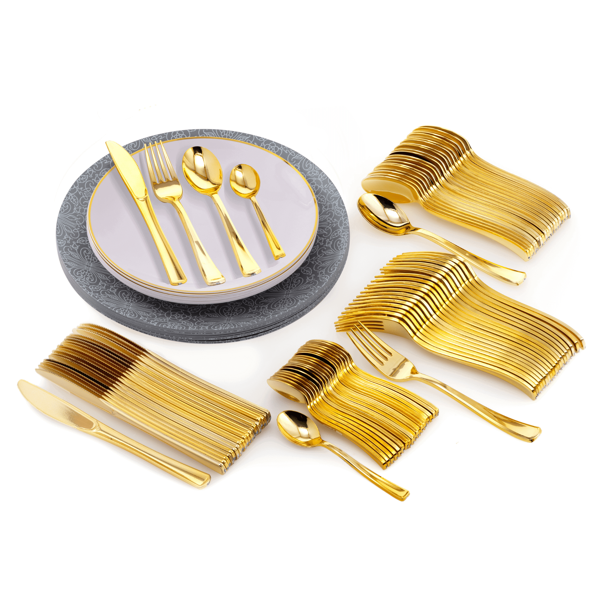 140 Piece Ornamental Combo Set | Serves 20 Guests