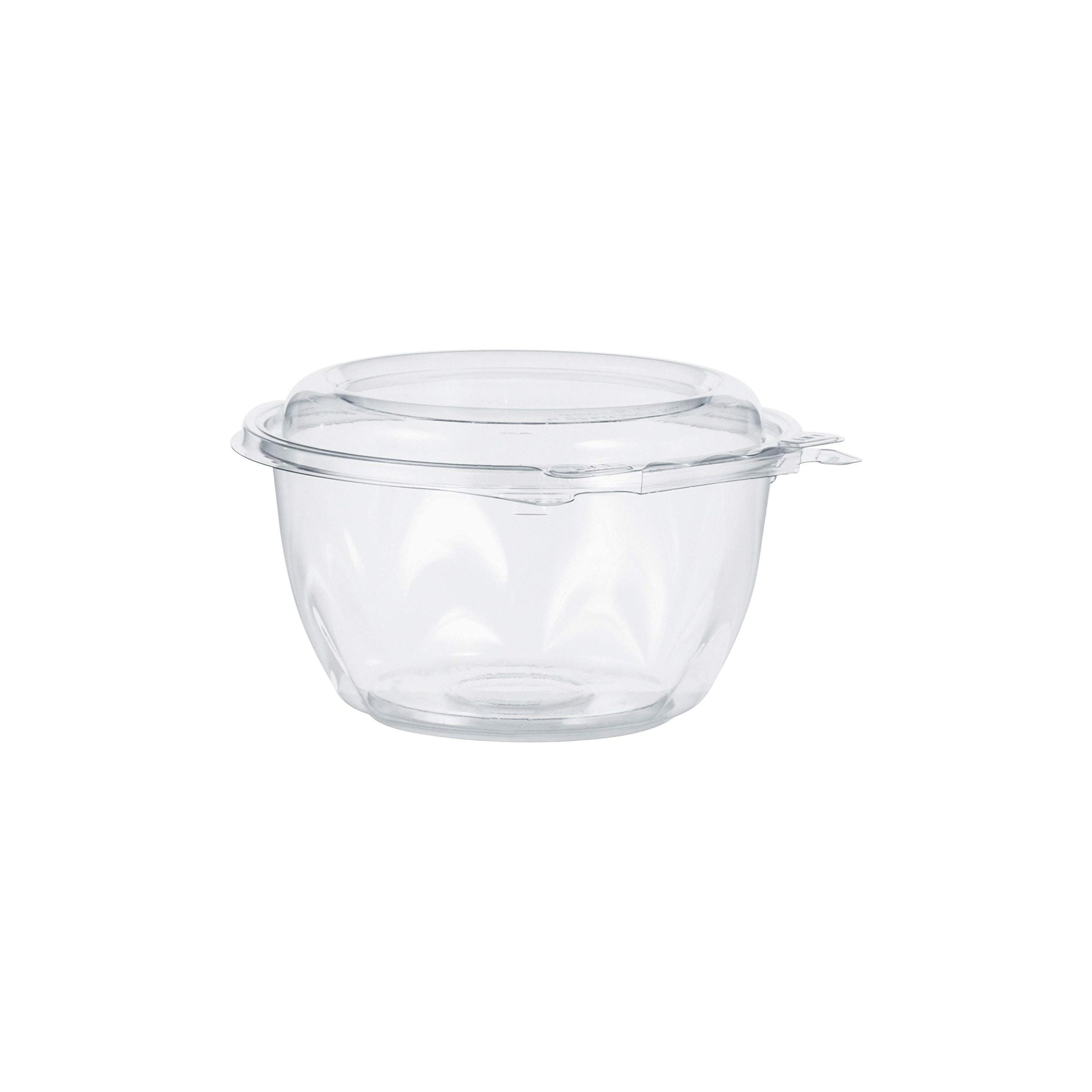 24 Oz. Disposable Salad Bowl To Go With Dome Lids | 150 Sets