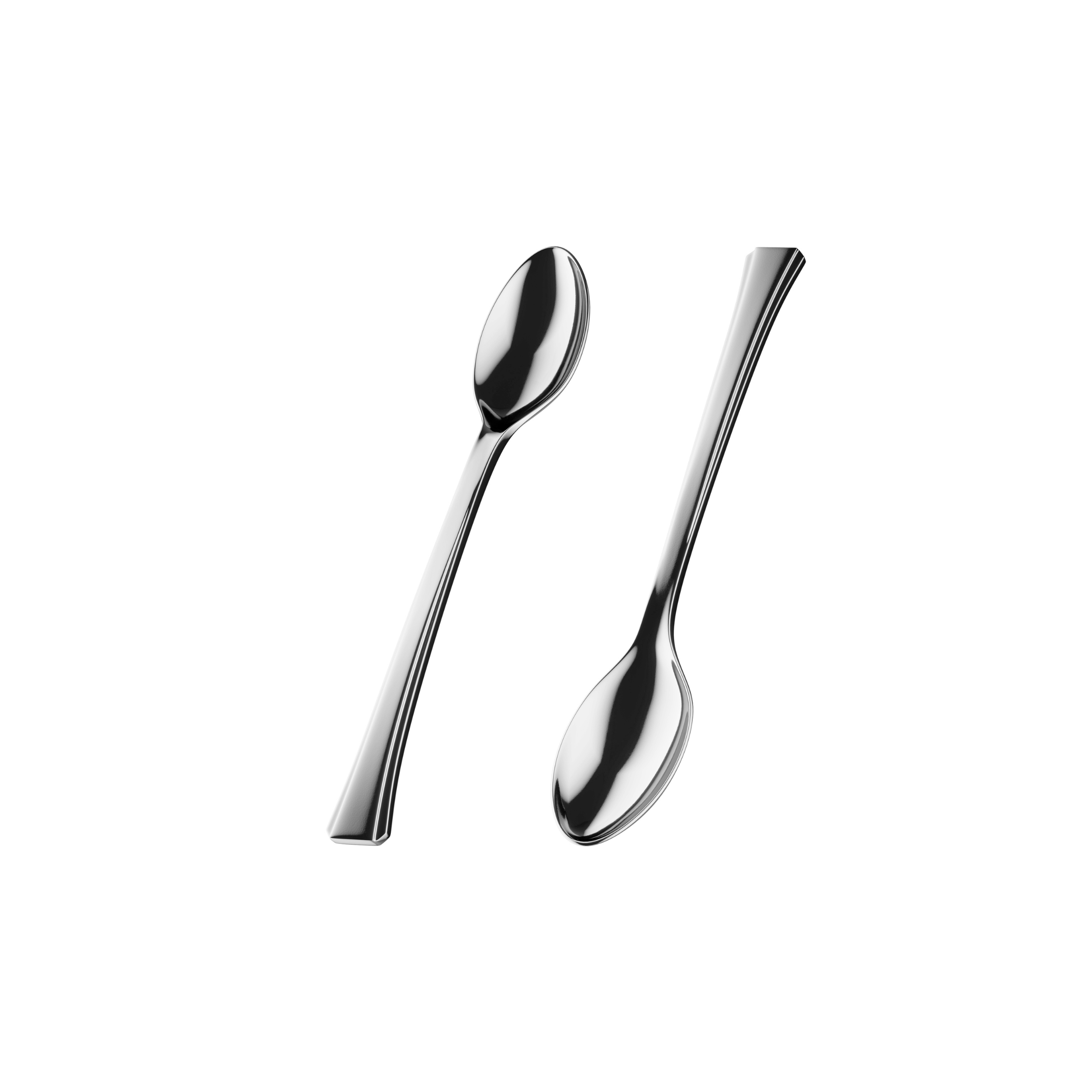 Exquisite Silver Tasting Spoons | 500 Count