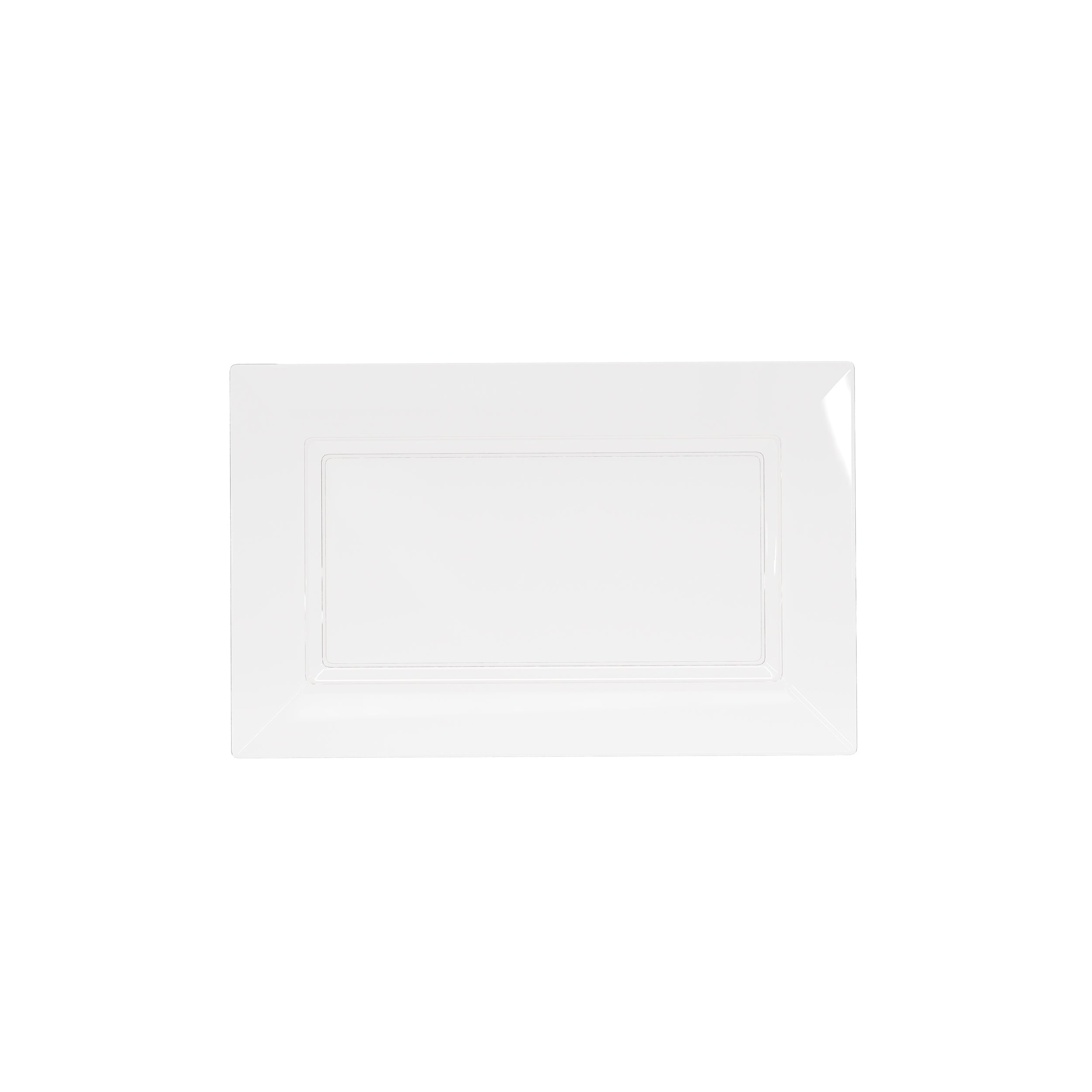 Clear Rectangle 7.5"  |  240 Count