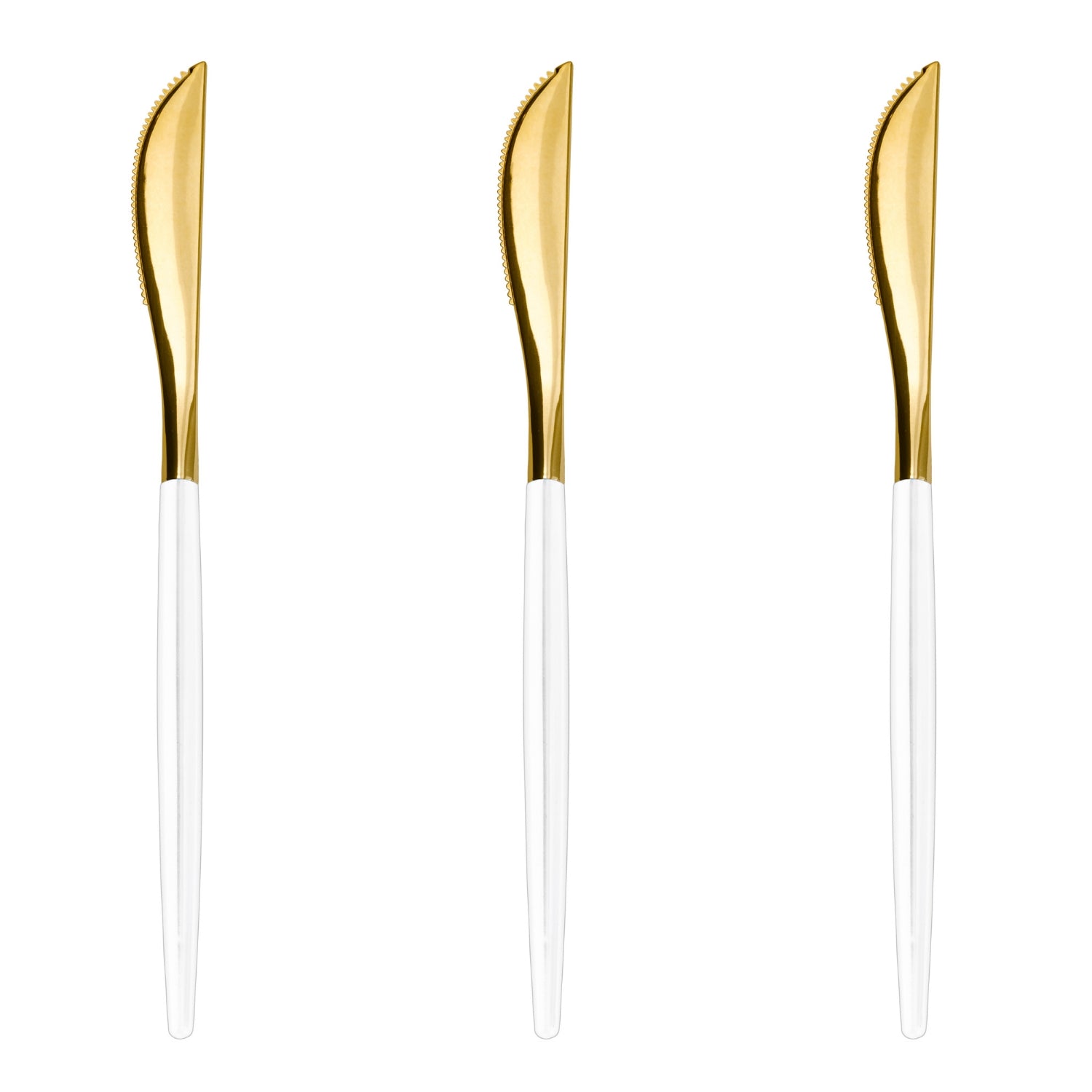 Trendables Knives Ivory/Gold | 480 Count