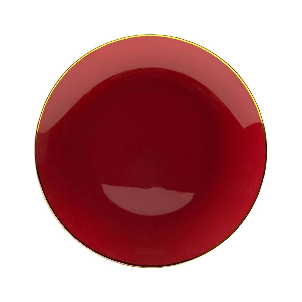 140 Piece Burgundy Combo Set | Serves 20 Guests