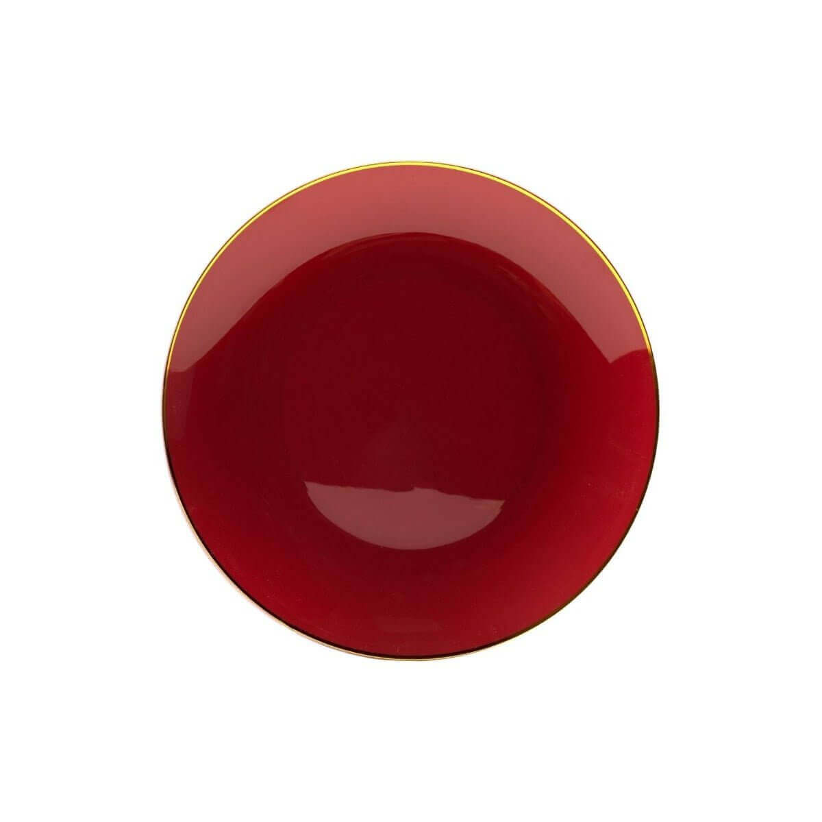 140 Piece Burgundy Combo Set | Serves 20 Guests