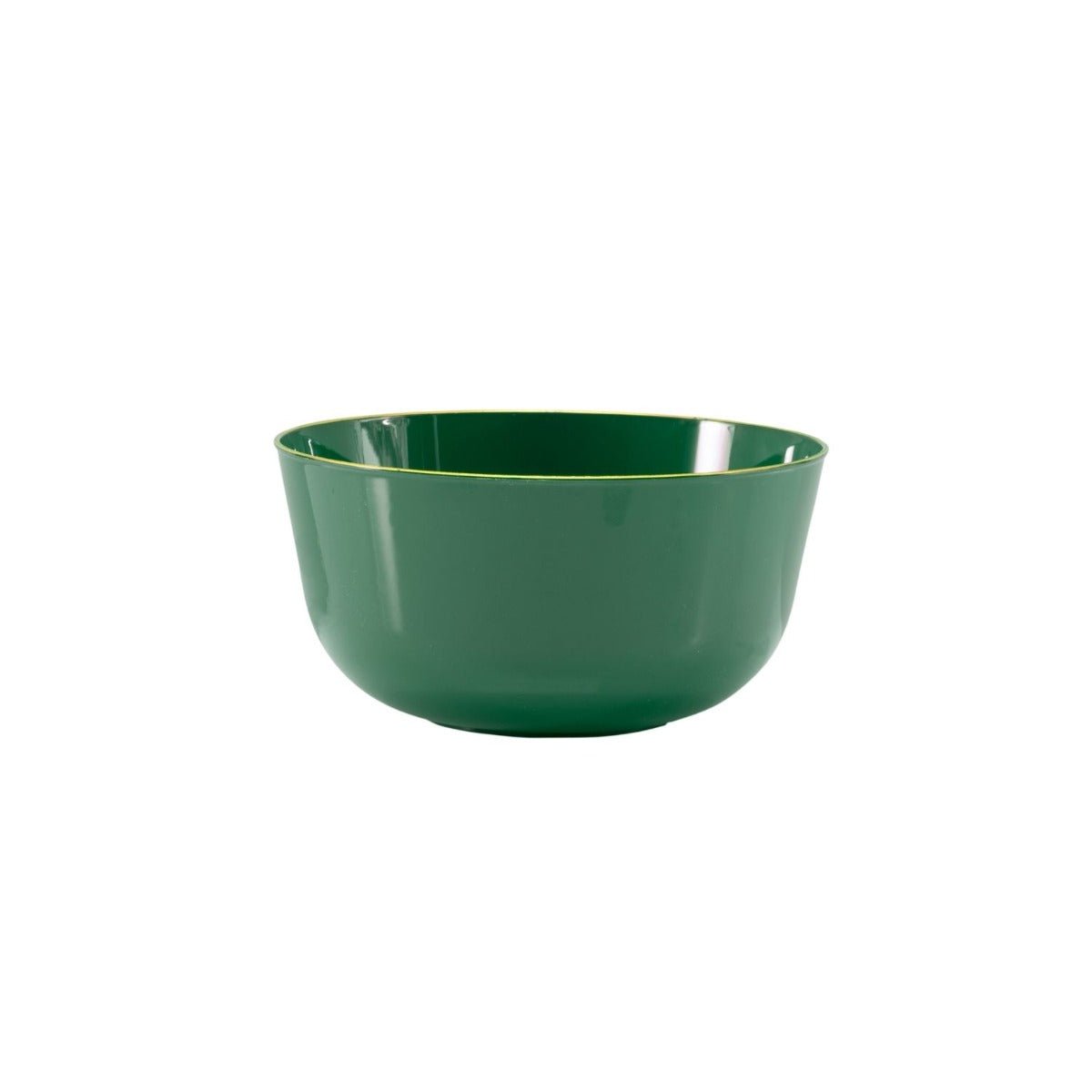 Classic Green Design Plastic Bowls (120 Count)