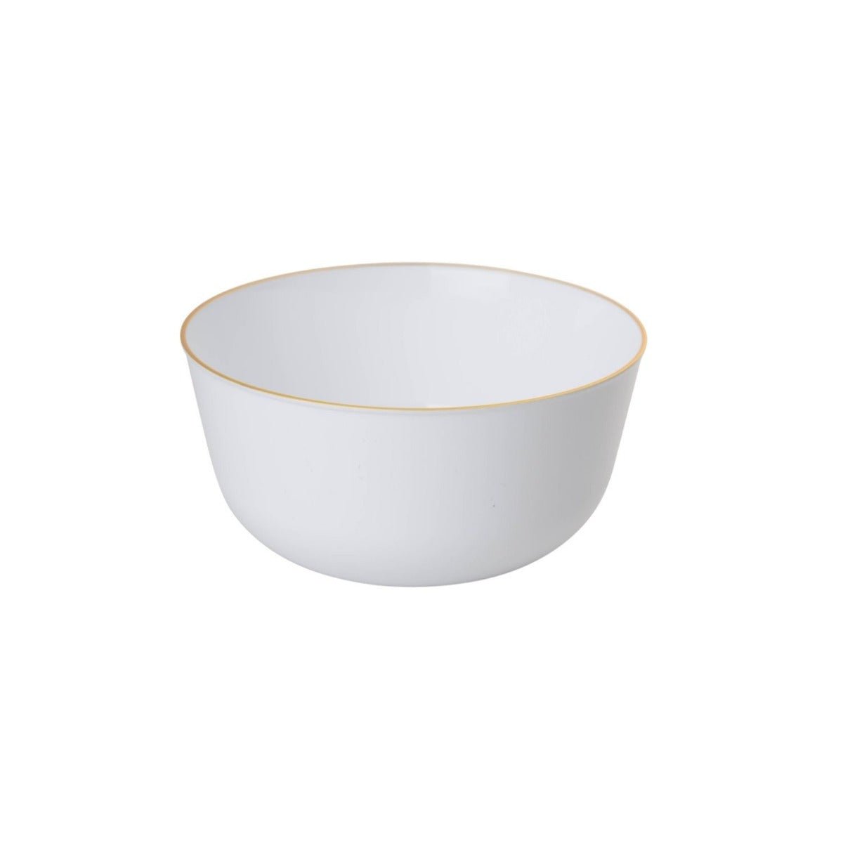 Classic Gold Design Plastic Bowls (120 Count)
