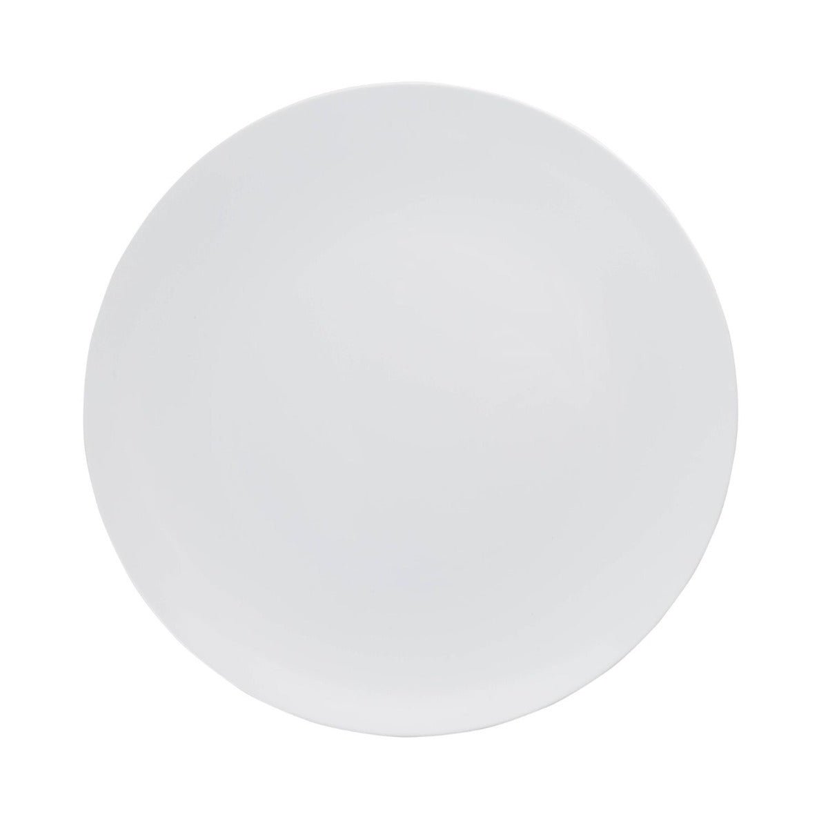 10" Trend White Plastic Plates (120 Count)
