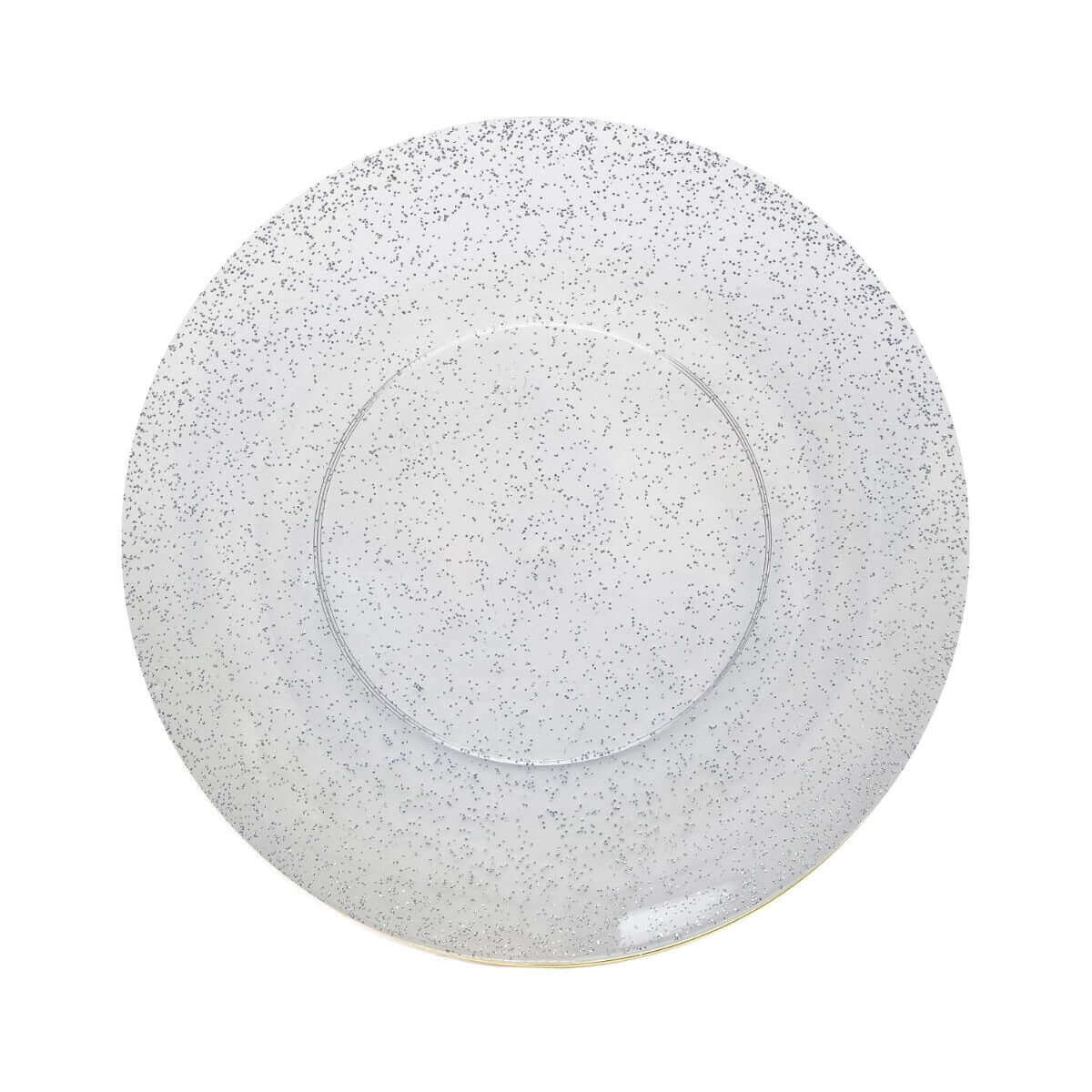 140 Piece Silver Sparkle Combo Set | Serves 20 Guests