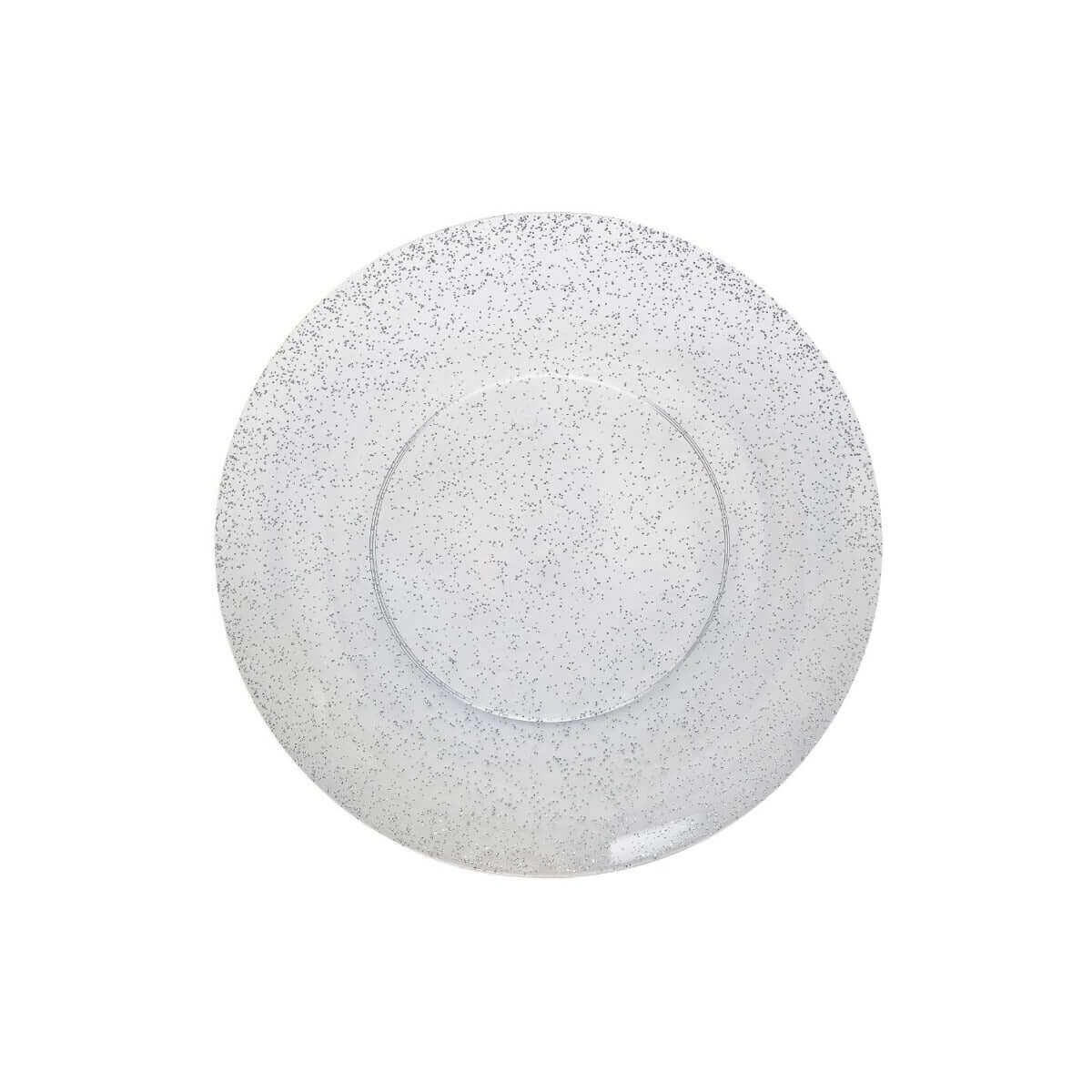 140 Piece Silver Sparkle Combo Set | Serves 20 Guests