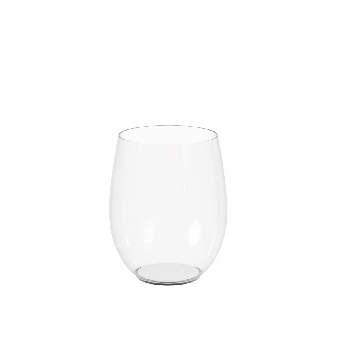 12 Oz. Clear Stemless Wine Cup | 48 Count