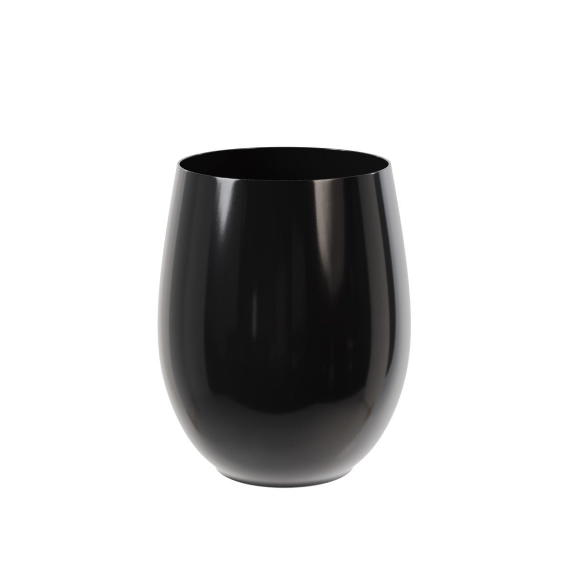 16 Oz. Black Stemless Wine Cup | 24 Count