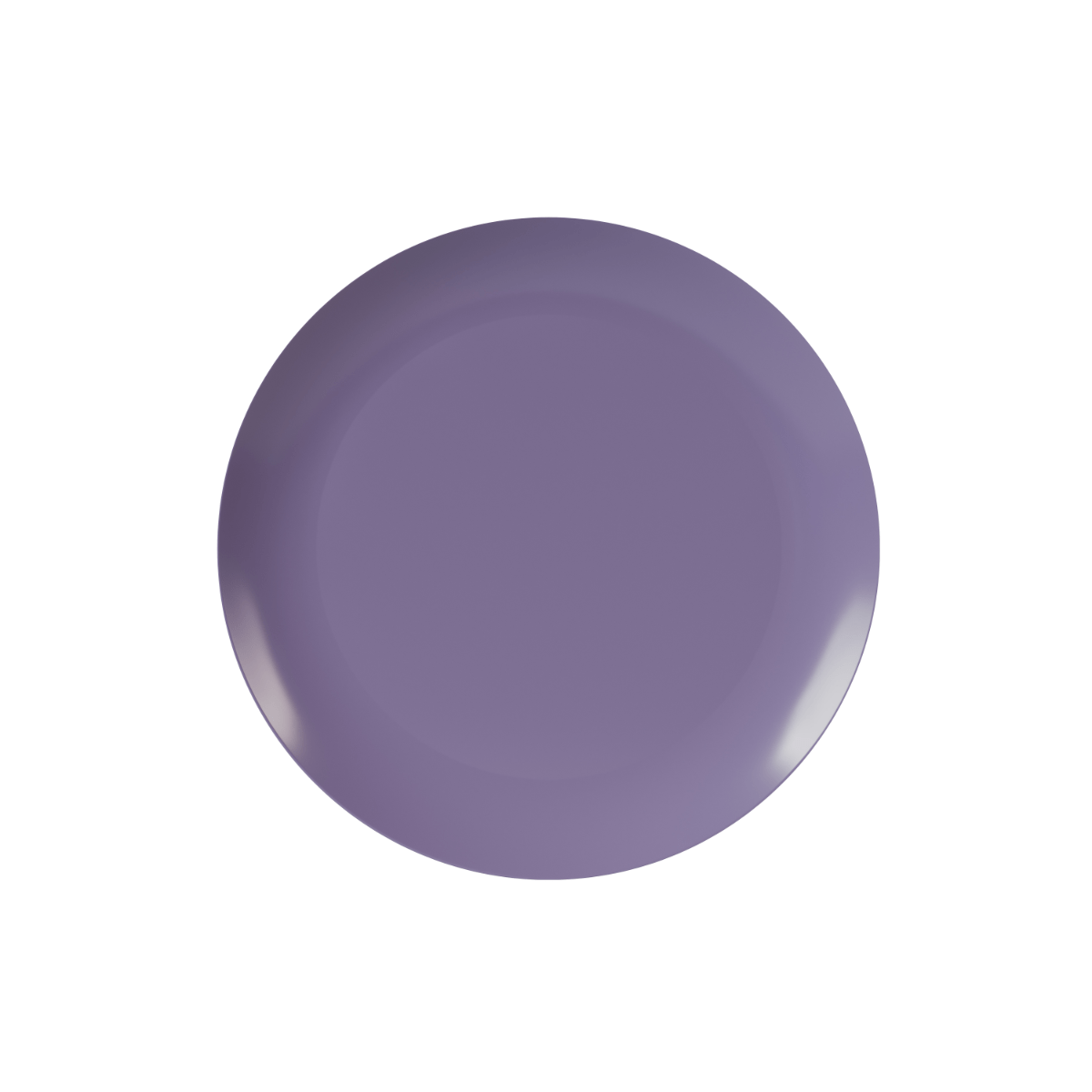 8" Purple Rose Design Plastic Plates (120 Count)