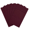 3 Ply Wine Berry Scalloped Dinner Napkins | 100 Count