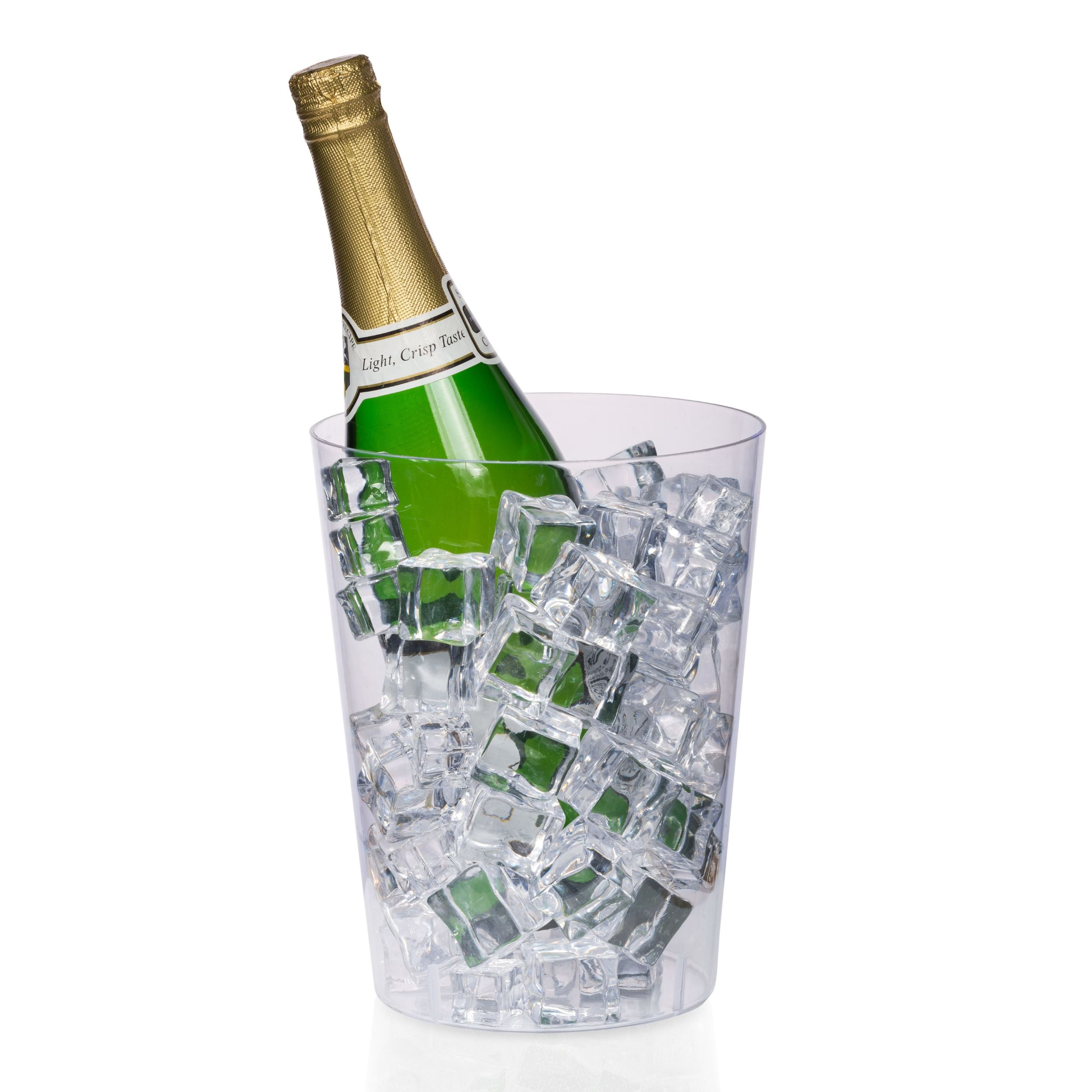 Clear Ice Bucket | 48 Count