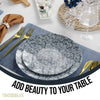 Garden Damask Combo Set | 100 10 In. + 100 8 In.