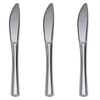 140 Piece Clear/Silver Petal Combo Set | Serves 20 Guests