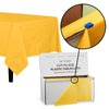 54 In. X 300 Ft. Select A Size Yellow Plastic Table Roll | 4 Rolls